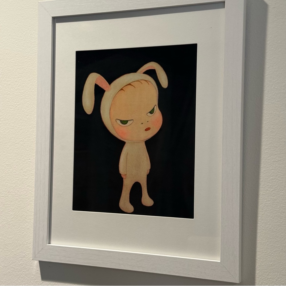 Yoshitomo Framed Art Print nowhere bunny somewhere